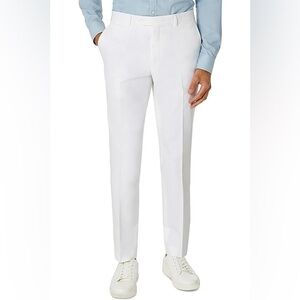 Brooks Brothers St. Andrew’s Pleat Front Golf Chinos in White, size 38x30